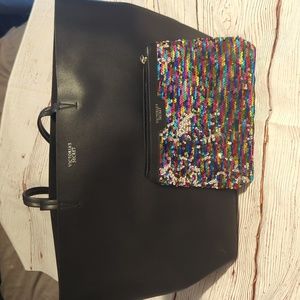 Victoria secret weekender bag